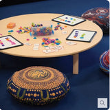 Aboriginal Round Cushions -60cm dia- Set of 4