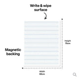 Magnetic Aussie Dotted Thirds