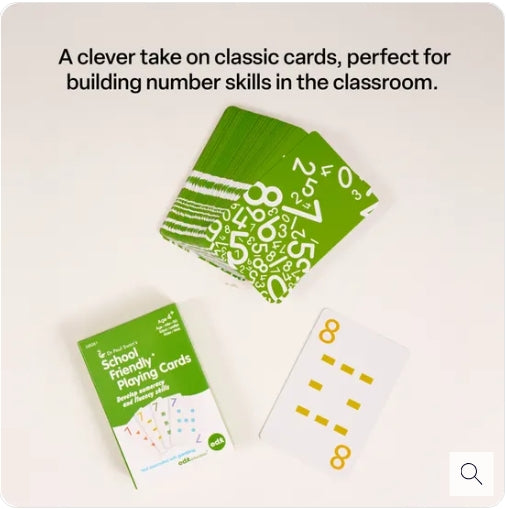 School Friendly Playing Cards