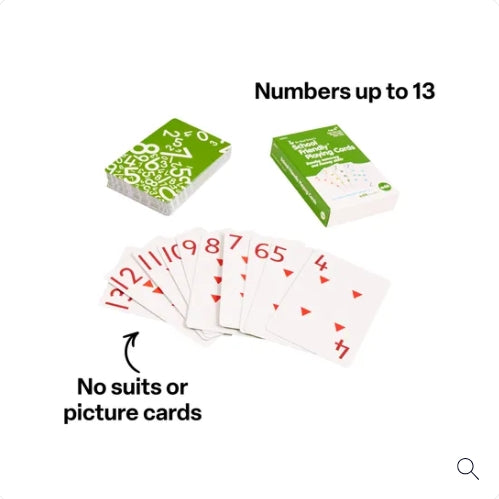 School Friendly Playing Cards