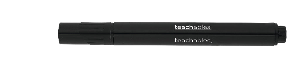 Teachables Triangle Whiteboard Black Markers - Pack of 48