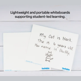 Teachables Blank Mini Whiteboard - Pack of 30