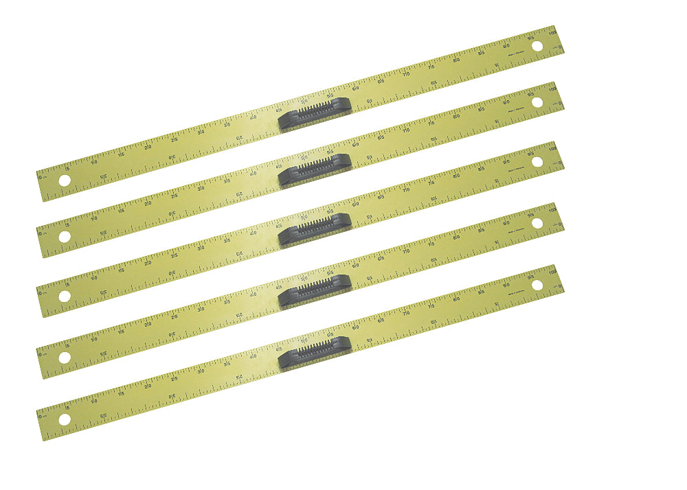 Magnetic Teacher's 1 Metre Ruler - Set of 5