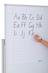 Magnetic Lined Notebook Write & Wipe Sheet