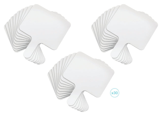 Teachables Whiteboard Paddles -  Pack of 30