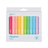 Highlighters Pastel Assorted - Pack of 12