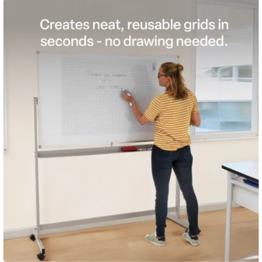 Magnetic Whiteboard Graph Sheet