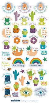 Rewards Stickers Pk 500 Natural
