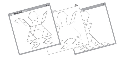 Pattern Blocks W'cards B&W 24p