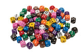 Dice: 16mm Dot Dice Jar 100pc