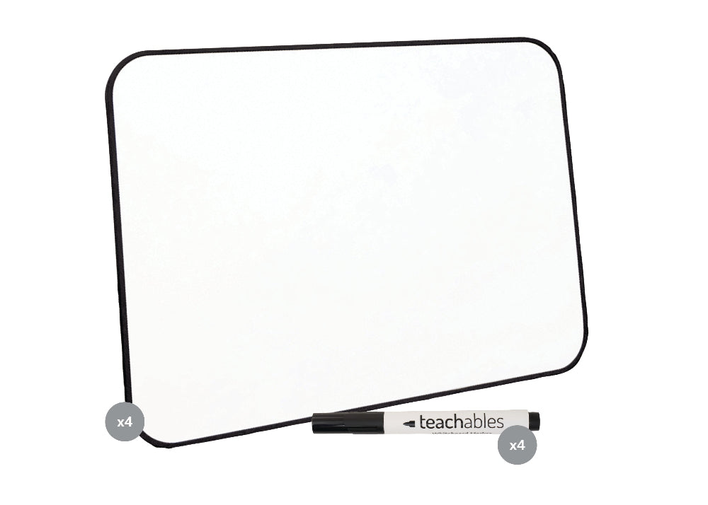 Teachables Whiteboard Kit for 4 - Bullet