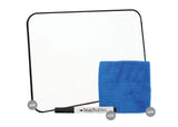 Whiteboard kit with Markers Eraser Cloths 24