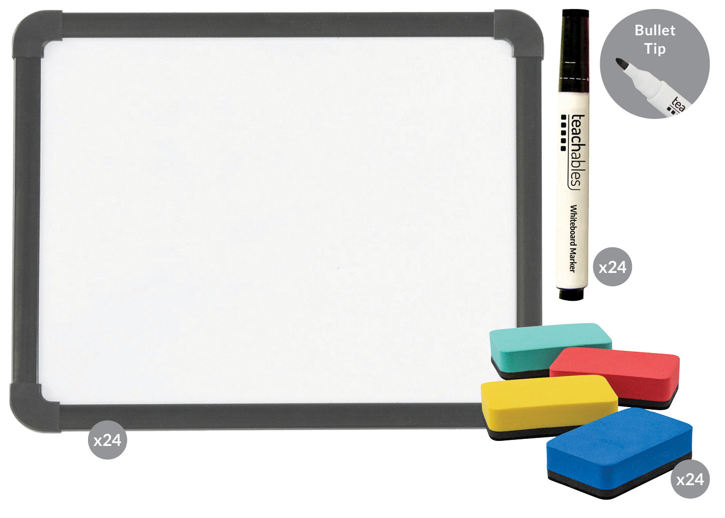 Teachables Whiteboard Kit for 24 - Bullet