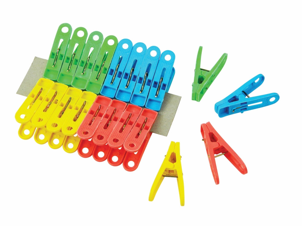 Jumbo Plastic Pegs Pack of 40