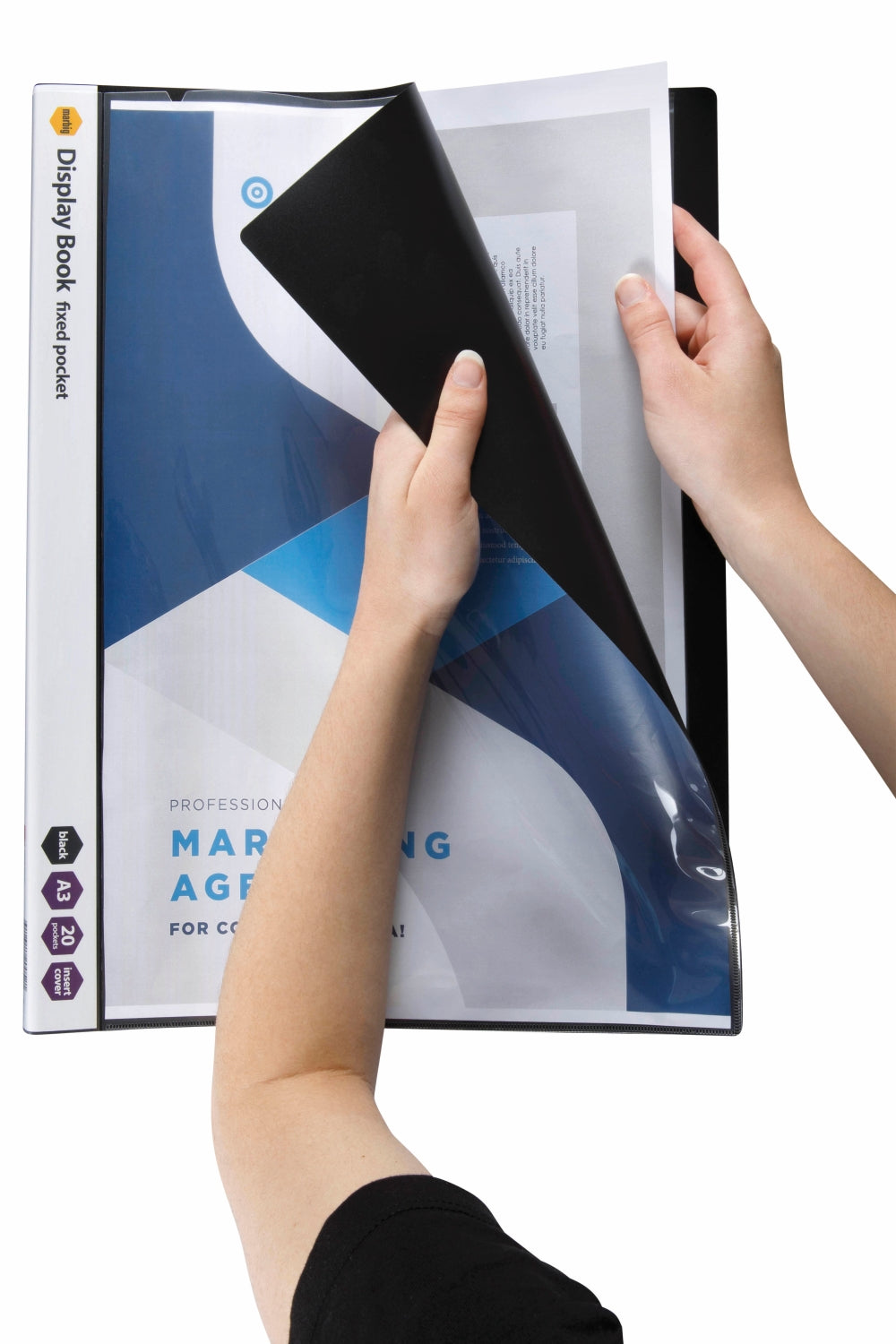 A3 Non-Refillable Display Book 20P