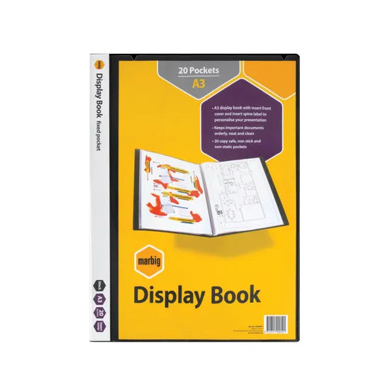 A3 Non-Refillable Display Book 20P