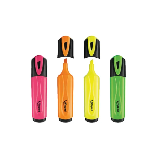 Maped 742547 Highlighter Astd Col - PK 4
