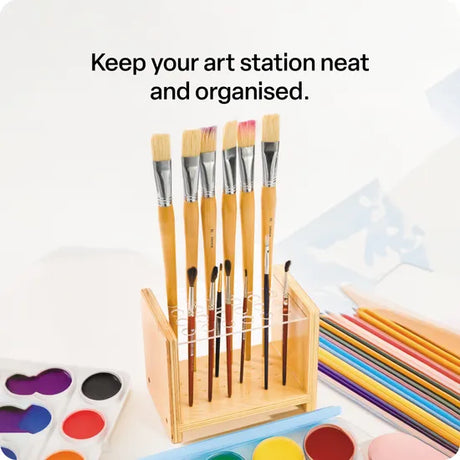 Paint Brush Holder - With 24 Holes