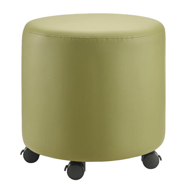 Aalto Round Ottoman - Green