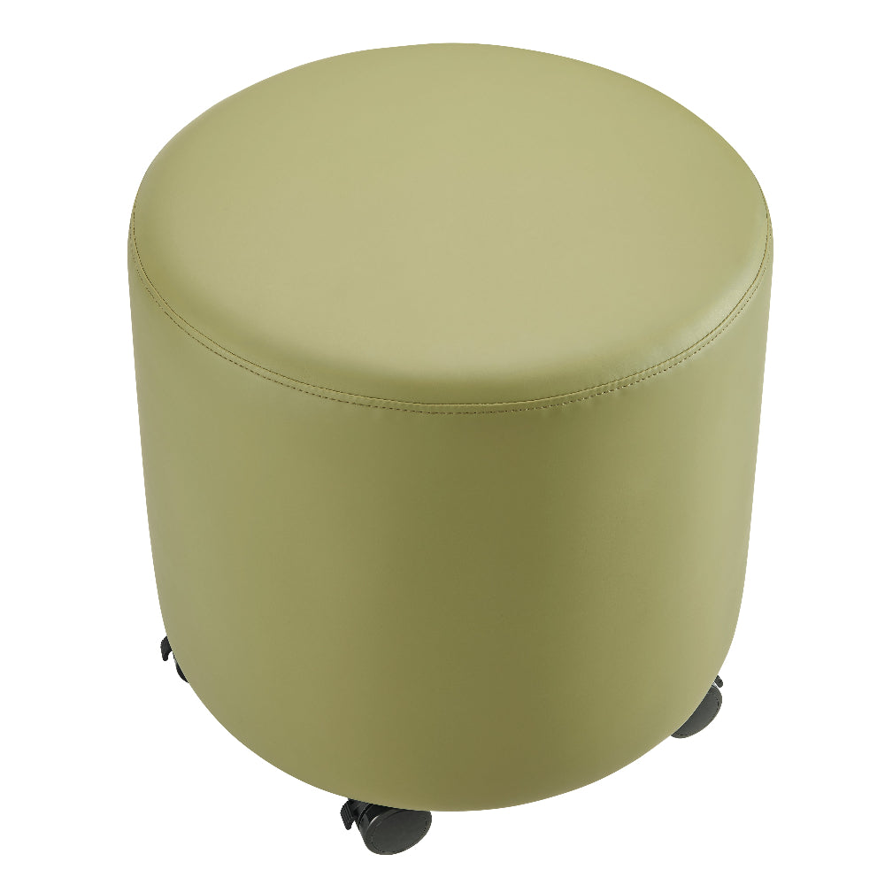 Aalto Round Ottoman - Green