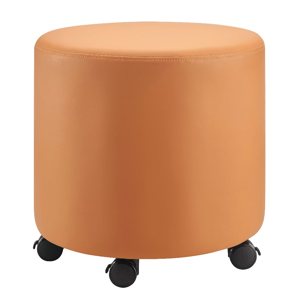 Aalto Round Ottoman - Terracotta