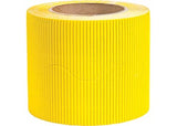 Corrugated Border Roll 60mm x 30m Yellow