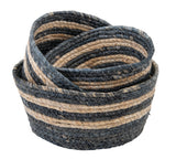 Woven Rush Grass Bowls - Set of 3