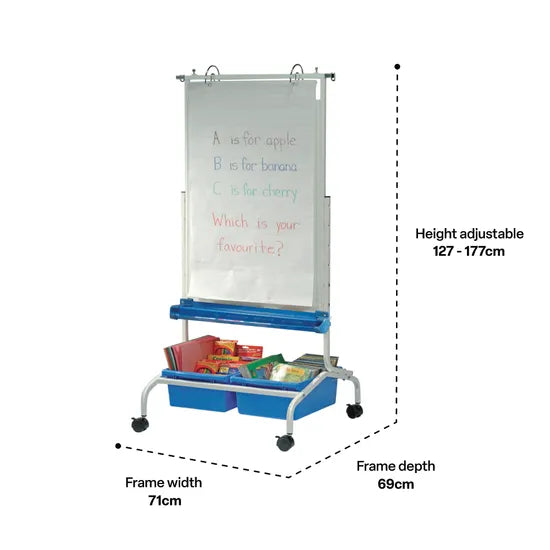 Mobile Whiteboard & Chart Stand
