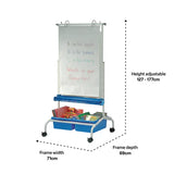 Mobile Whiteboard & Chart Stand