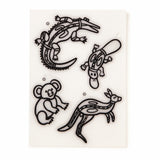 Luke Mallie Shrink Film Animals - 48 Pieces