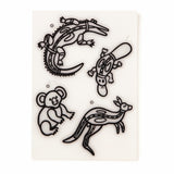 Luke Mallie Shrink Film Animals - 48 Pieces