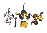 Luke Mallie Stained Glass Rainbow Serpent