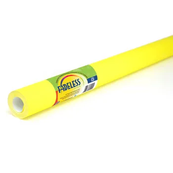 Fadeless EX Wide Display Roll Yellow 1.2x15M