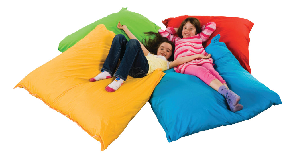 Primary Colours Comfy Cushions - Set of 4-75x75cm
