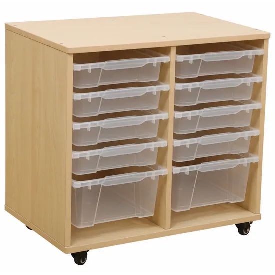 Natural Spaces Double Width Storage & Trays