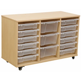Natural Spaces Triple Width Storage & Trays