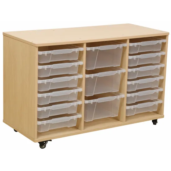 Natural Spaces Triple Width Storage & Trays