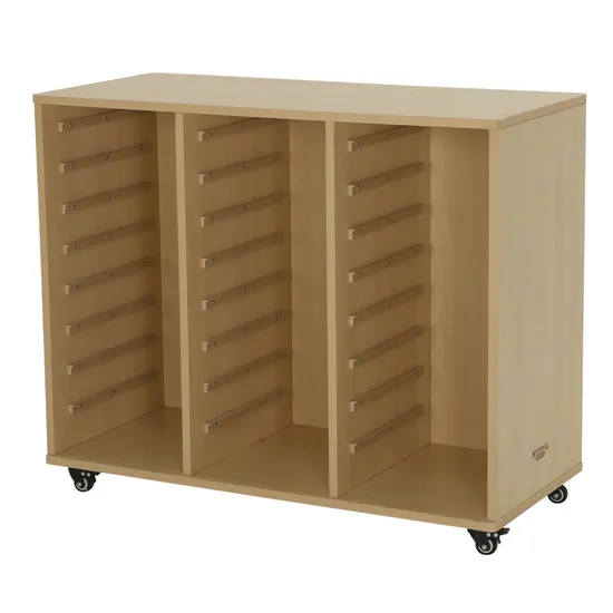 Natural Spaces Tote Tray Storage Unit