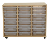 Natural Spaces - Tote Tray Storage - 24 Trays