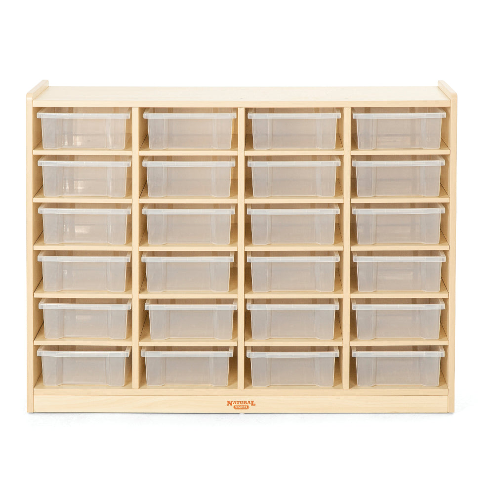 Natural Spaces - Storage Unit with 24 Small Trays
