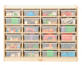 Natural Spaces - Storage Unit with 24 Small Trays