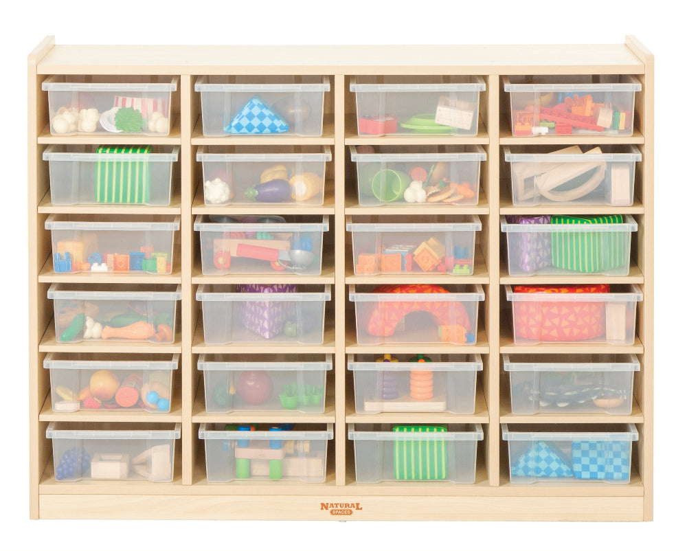 Natural Spaces - Storage Unit with 24 Small Trays
