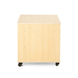 Natural Spaces Wooden Paper Storage Trolley