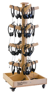 Headphone Tree with 30 Headsets