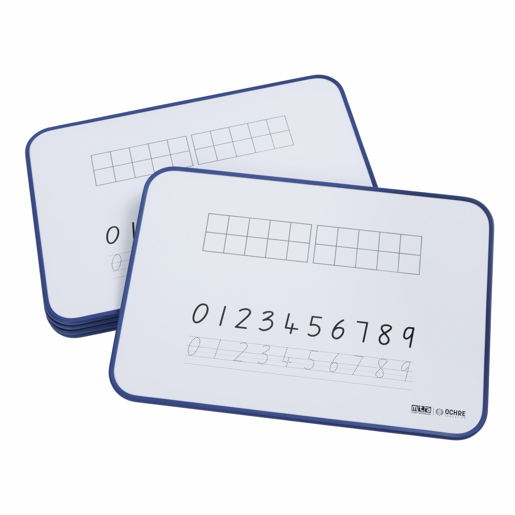 Ochre Magnetic Student Mini Whiteboard – Foundation - Pack of 5