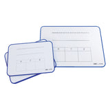 Ochre Magnetic Student Mini Whiteboard – Year 1 – Pack of 5