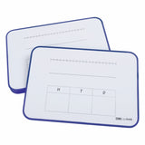 Ochre Magnetic Student Mini Whiteboard – Year 1 – Pack of 5