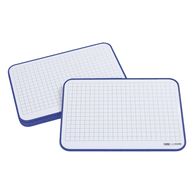 Ochre Magnetic Student Mini Whiteboard – Year 7-10 – Pack of 5