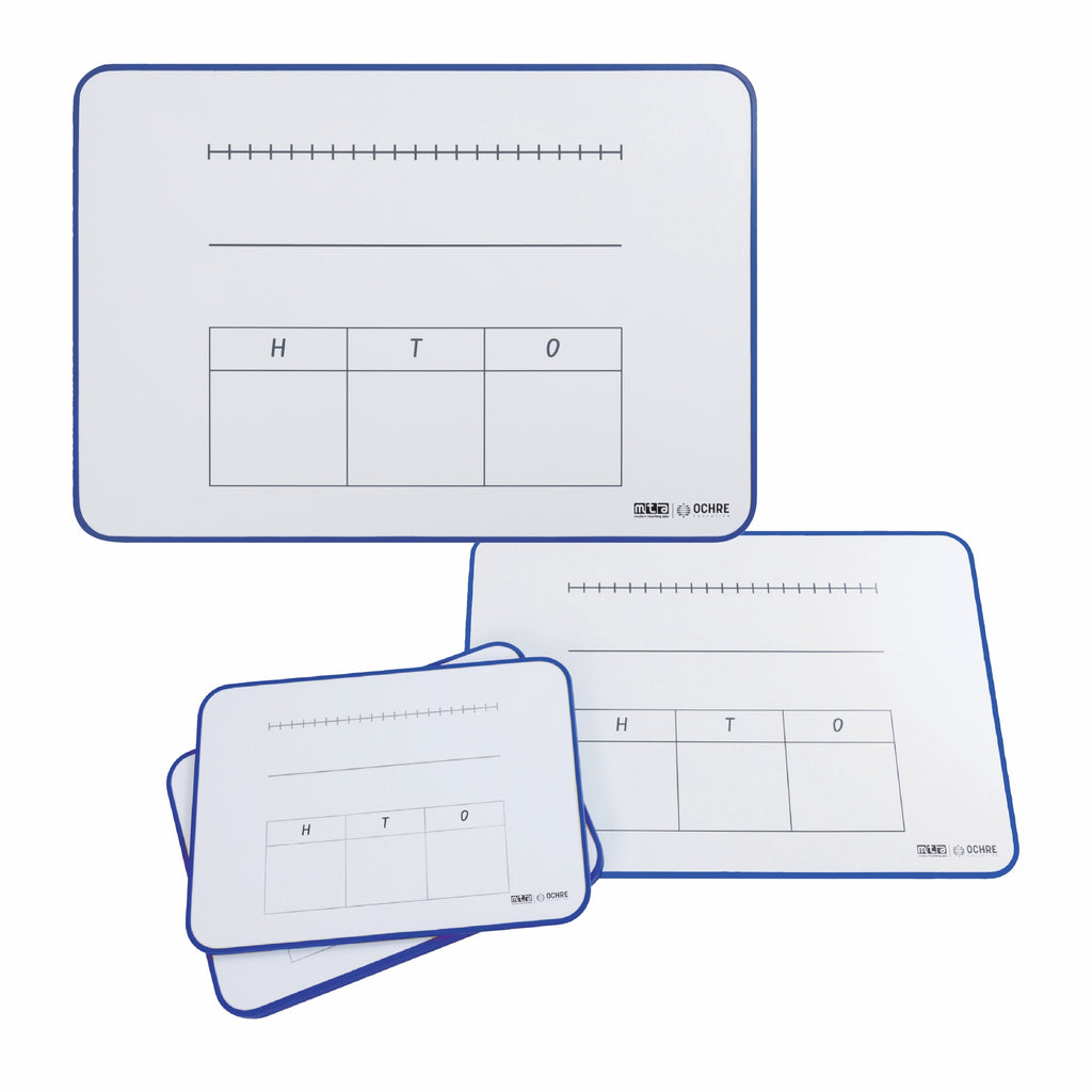 Ochre Classpack Whiteboards – Maths Year 1