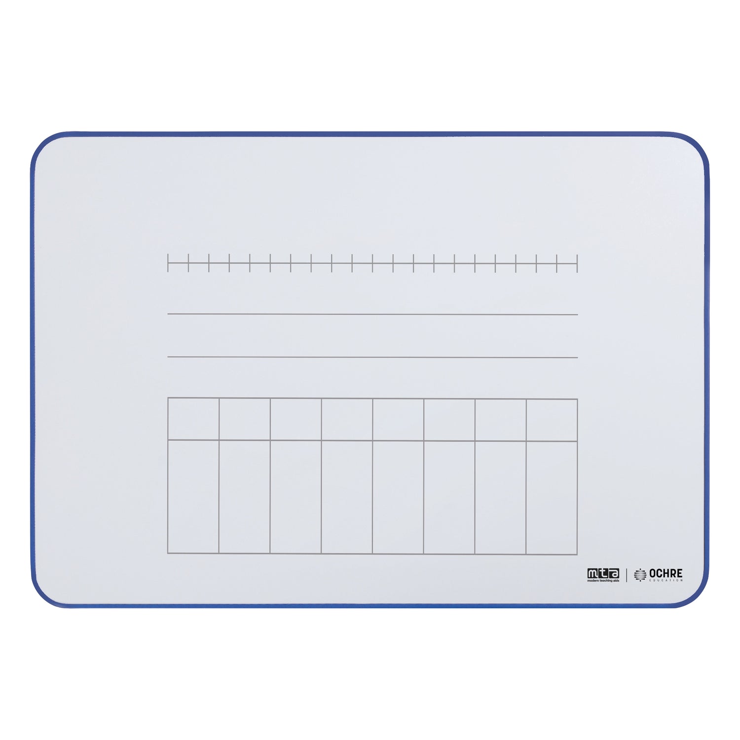 Ochre Magnetic Teacher Whiteboard – Year 3-4